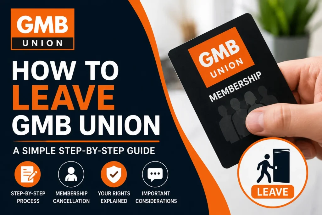 How to Leave GMB Union A Simple Step-by-Step Guide